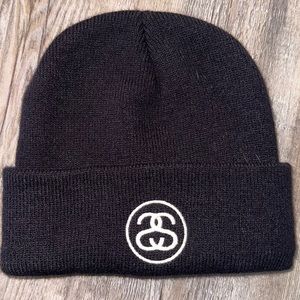 COPY - Navy blue Stussy Beanie